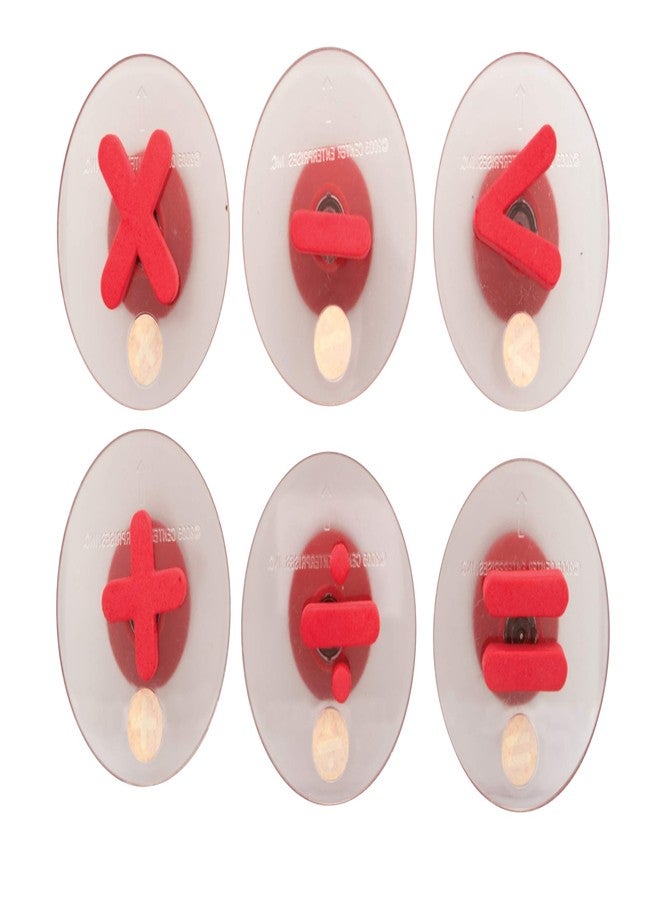 READY 2 LEARN Giant Stampers - Math Signs - Set of 10 - Easy to Hold Foam Stamps for Kids - Arts and Crafts Stamps for Displays, Posters, Signs and DIY Projects - Image 2